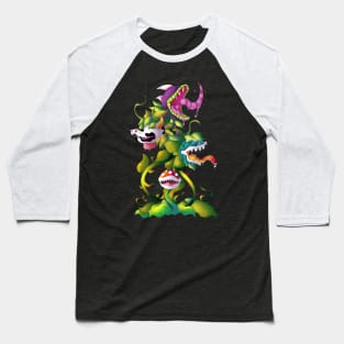 Piranha Plants Baseball T-Shirt